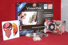 VisionTek ATI Radeon HD 2600 PRO 256MB, AGP Graphics Card. (2600P256AGP)