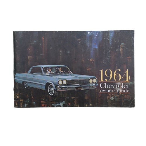 1964 CHEVROLET IMPALA SS OWNERS MANUAL - 4 Book Chevy Literature Guide ORIGINAL - Picture 4 of 11