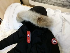 BRAND NEW "BLACK" (RED LABEL) CANADA GOOSE TRILLIUM LARGE ARCTIC PARKA JACKET