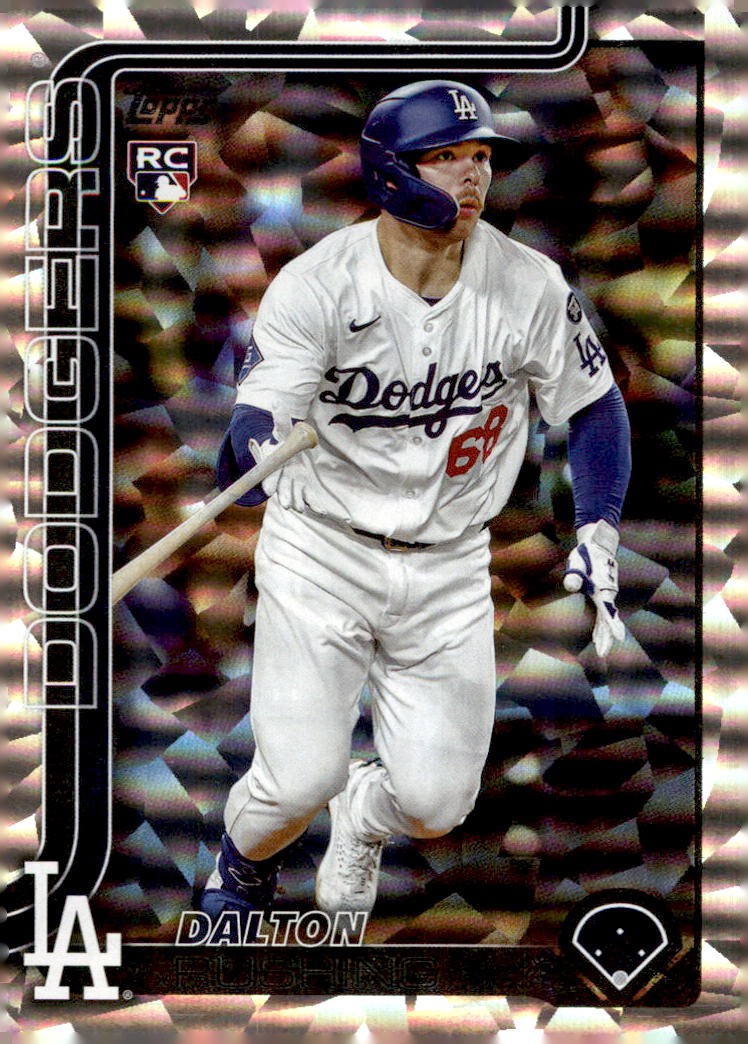2025 Topps Update #US38 Dalton Rushing Silver Foilboard