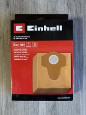 30L Einhell Wet And Dry Vacuum Bags (Pack-Of-5) Brand New