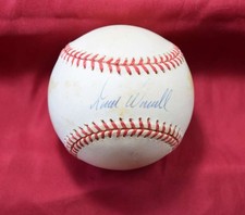 Todd Worrell Autograph National League ONL Signed Baseball