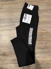 Hue Woman's Yoga Stretch Denim Leggings Black- Size Small