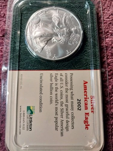 2002 1 oz Silver American Eagle (Brilliant Uncirculated)