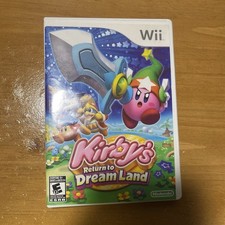 Kirby's Return to Dream Land Nintendo WII CIB