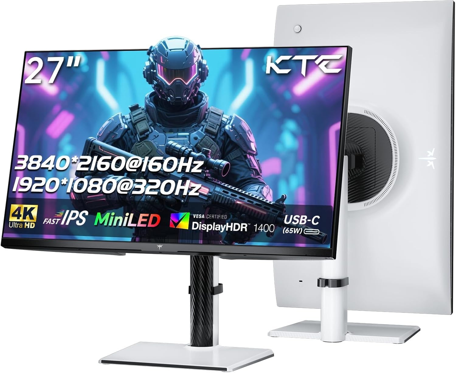*READ* KTC M27P6 Mini LED 27-inch 4K 160Hz HDR1400 Gaming Monitor