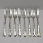 8 Gorham Rondo Sterling Silver Luncheon Forks No Monogram 376g Set Scrap?