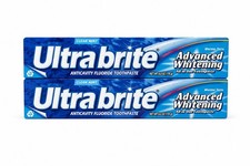 Ultra Brite Advanced Whitening Toothpaste - Clean Mint 2 Pack - New