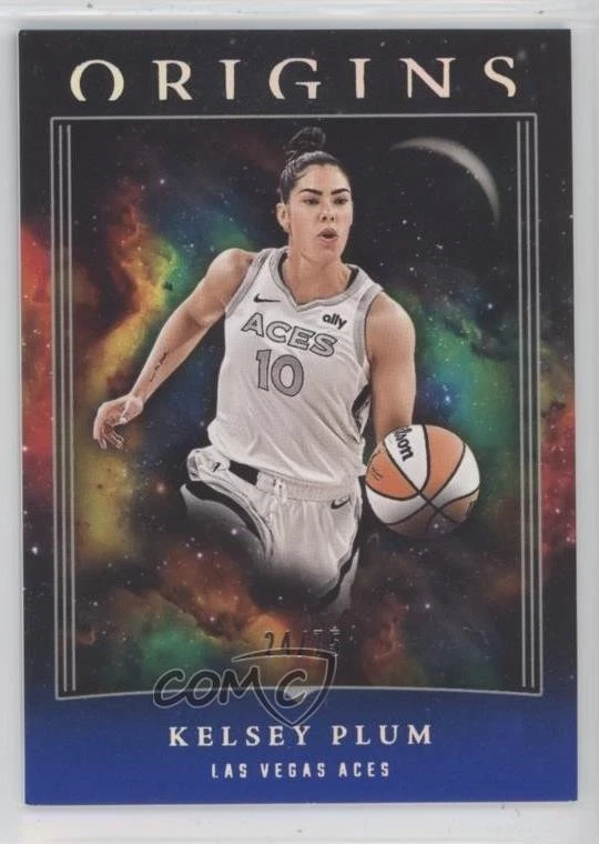 2024 Panini Origins WNBA Blue 24/75 Kelsey Plum #8
