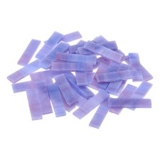 Stained Glass Strip, Violet Mosaic Tiles 300g/10.58 oz