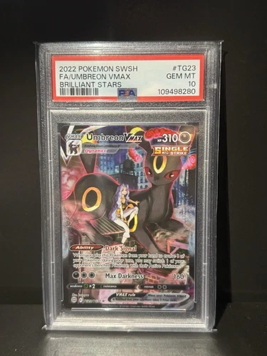 Umbreon VMAX TG23/TG30 Swsh09: Brilliant Stars Trainer Gallery Holo