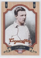 2012 Panini Cooperstown Cap Anson #163 HOF 0h1