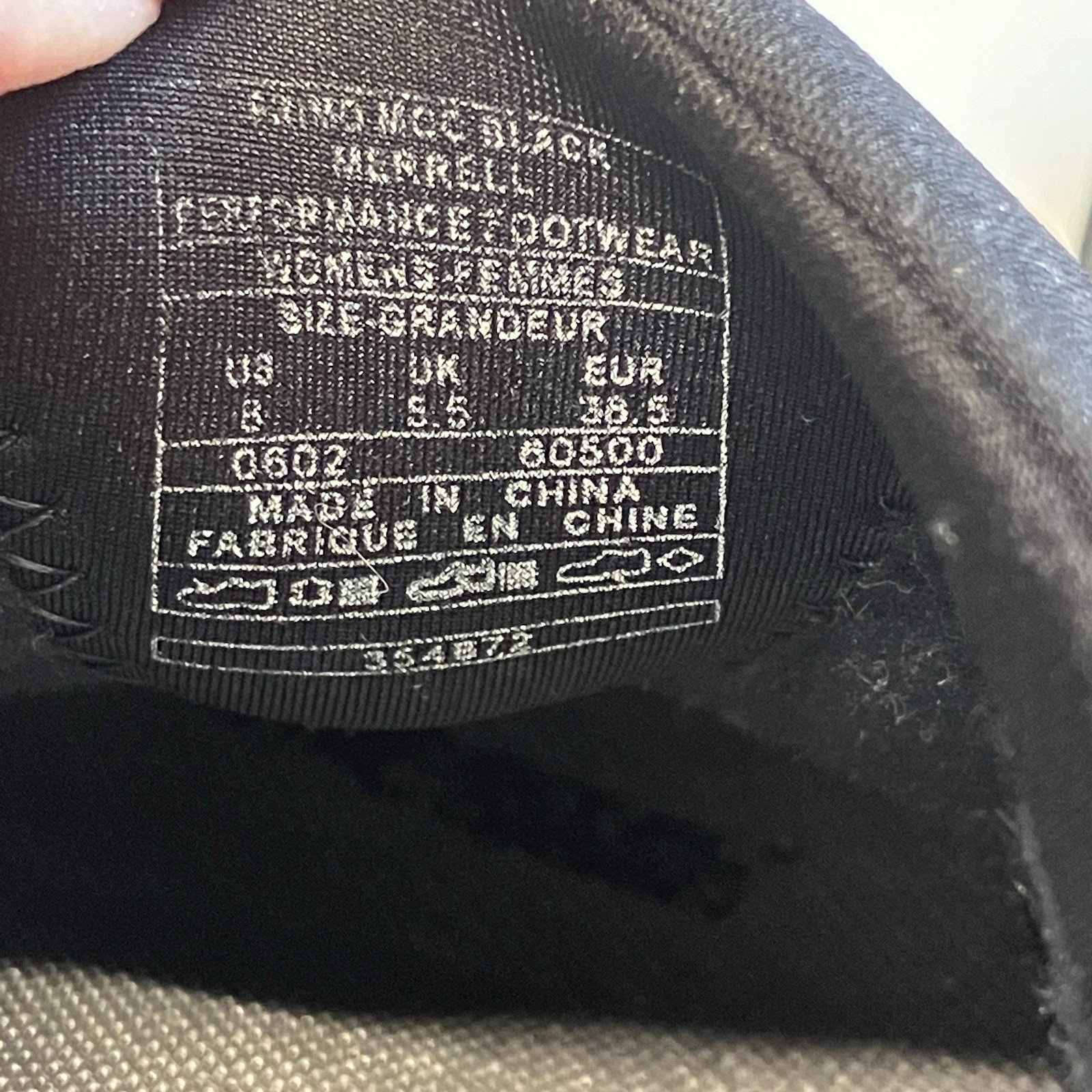 Merrell Primo Moc Nero Scarpe Comode Zoccoli Mocassino Slip On Pelle Donna TG 8