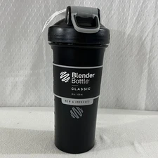 Blender Bottle 28oz Classic V2 New & Improved Water Bottle (FC Black)