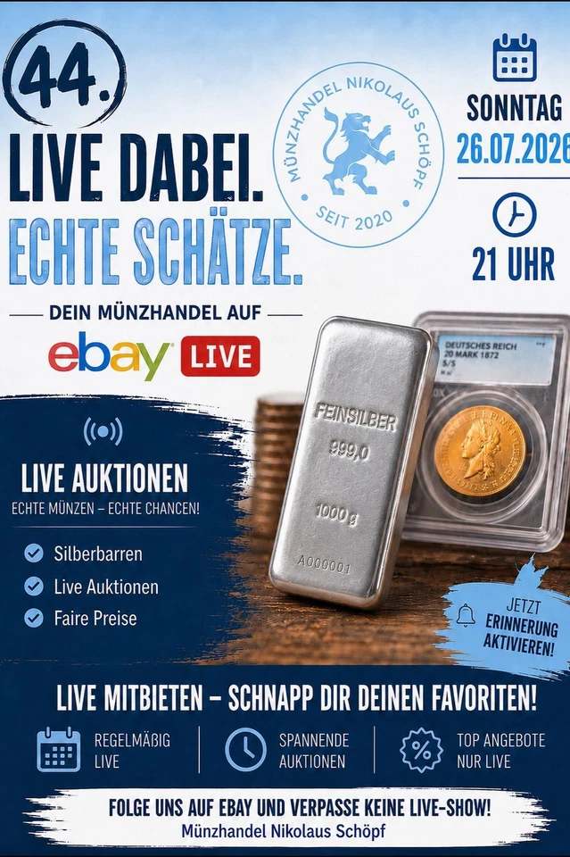 Sonntag Abend Life- Auktionen!