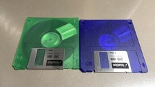  2-PACK Imation Floppy Disk 3.5" IBM Formatted 1.44 MB USA Seller