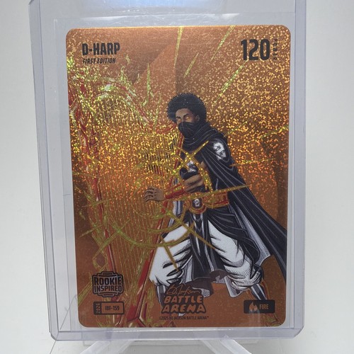 2026 Bo Jackson Battle Arena “D-Harp” Icon Battlefoil Fire Orange Dylan Harper