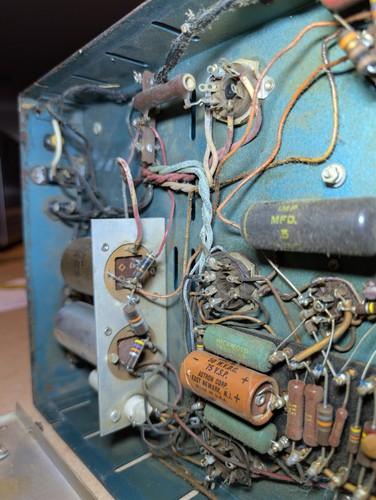 Altec 350A Vintage Monoblock Tube Amplifier 40 Watts For Parts Or Repair - Picture 22 of 24