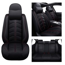 Car Seat Cover 5 Seats for Jeep Wrangler, Premium Nappa Leather Sport Seat Cover