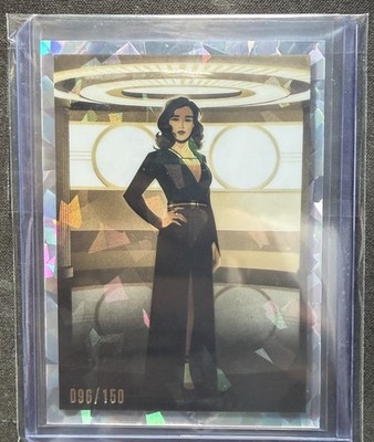 2023 Topps Chrome Star Wars Galaxy Qira Insert #WSW10 /150 Atomic
