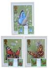 GB 1980: Partial set MK maximum cards first day fdc butterfly butterfly