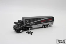 Herpa MB SK 88 Box Semi-Trailer "AMG - Hugo Boss – Sonax Car Care" 1:87 /H22670