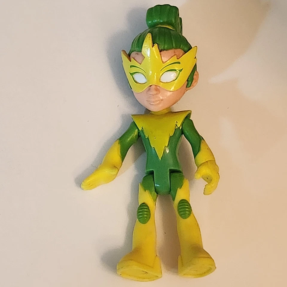 Figura de acción Marvel Spidey and His Amazing Friends 4" Electro Green Goblin Foto 4 de 4