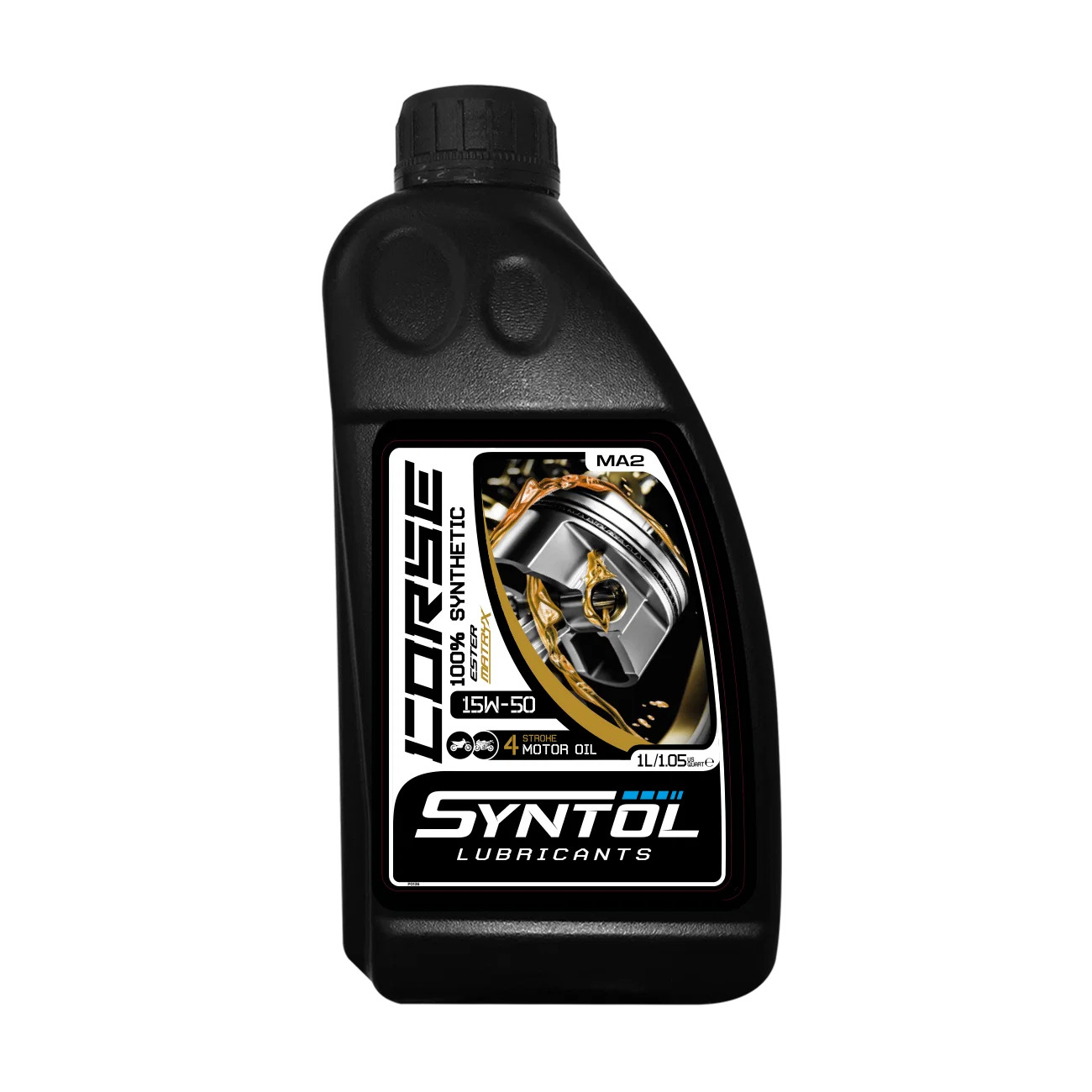 Syntol Corse 4T 15W-50 Motorcycle Engine Oil - 1 Litre