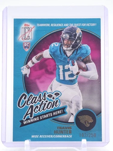 2025 Topps Signature Travis Hunter Teal (RAW)