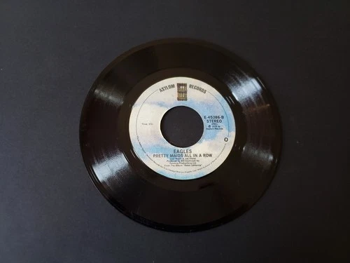 1970s VG++ Eagles Hotel California/Pretty Maids All In A Row 45386 45