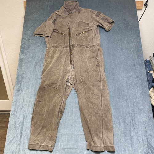 VTG Walls Master Made One Piece Non Insulated Coveralls Men Gray Utility