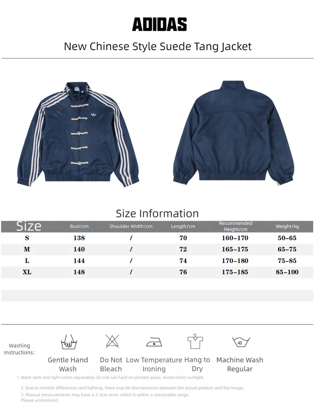 2026 Adidas Originals Ctt Snake Year Limite Chinese Stand Collar Casual Jacket thumbnail 11