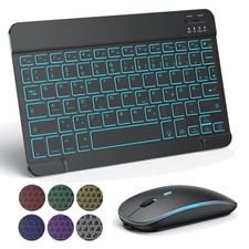 Tastatur Maus Set Bluetooth QWERTZ tragbar f�...