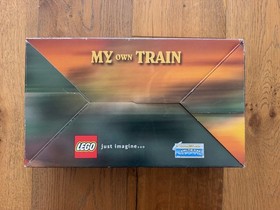 Lego My Own Train:  Blue Small Locomotive (3740 & 3743) New Sealed