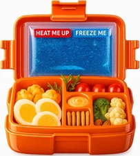Bento Box Lunch Box 5 Compartments Bento Style Lunchbox Leakproof Adults Kids