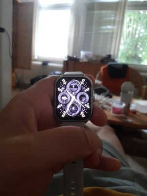 Smartwatch Fitnessuhr Pulsmesser Schrittzähler