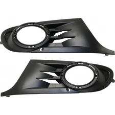 For Volkswagen Golf Fog Light Bezel Cover 2010-2014 Pair Passenger & Driver