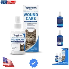 Plus Cat Wound Care Spray | Feline Healing Aid and Skin Repair for Wounds, So...