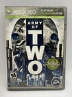 Army of Two (Microsoft Xbox 360, 2008) Complete CIB - TESTED & Working !