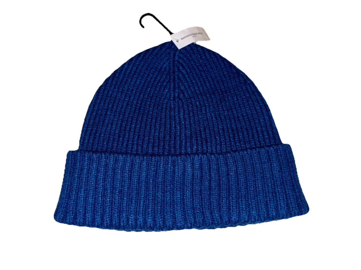Vintage Banana Republic Flat Top Fisherman Beanie Wool Cashmere Angora Hat Banana Republic Women main image 2