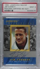 1996 Pinnacle Laser View Inscriptions 305/3100 Jim Everett PSA 9 MINT Auto 0a2
