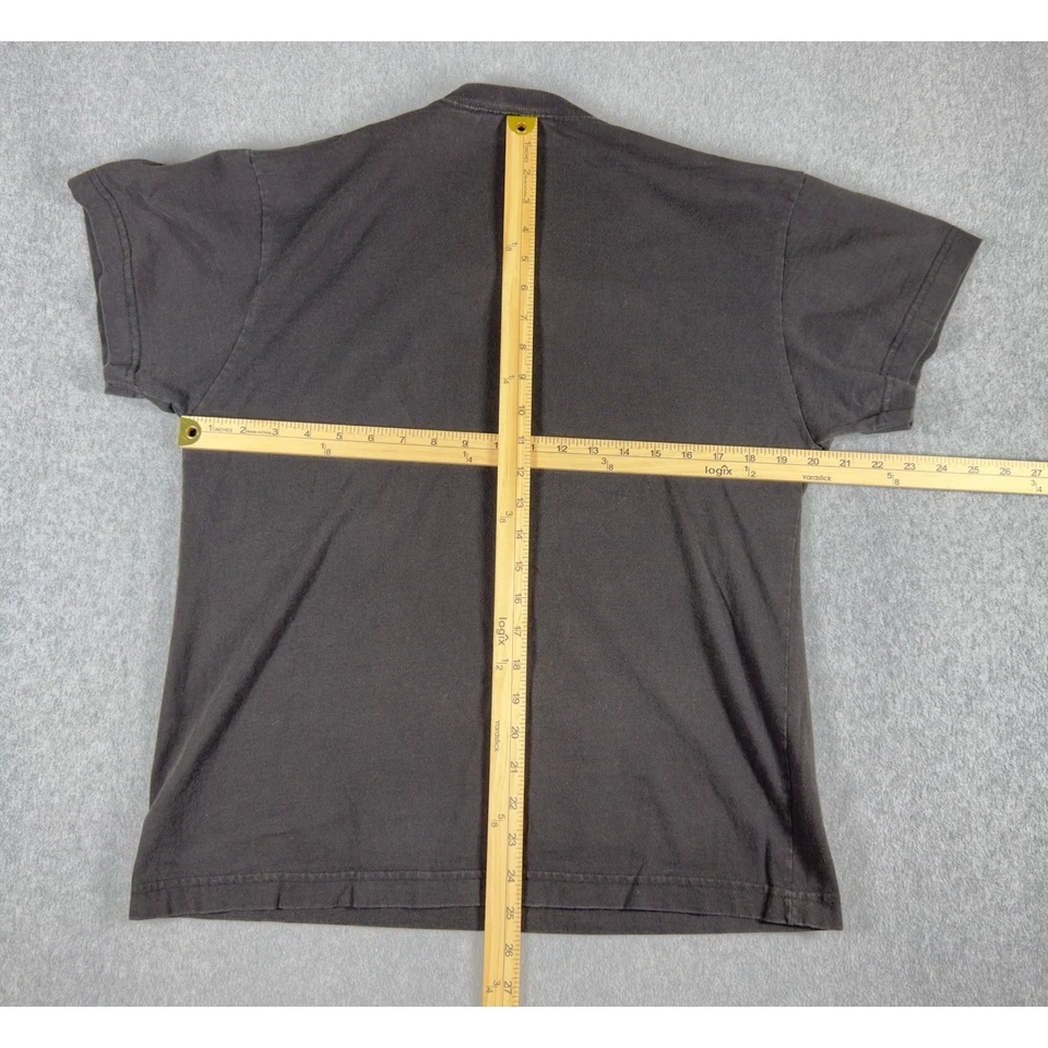 Camisa De Colección Sin Límites Para Hombres XL (Mediana) 16/18 Negra Y2K "This Bites" Snake Grunge Foto 2 de 4