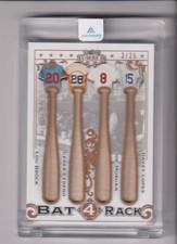 LEAF LUMBER BAT RACK LOU BROCK - JOE MORGAN - DAVEY LOPES - CESAR CEDENO 3/25