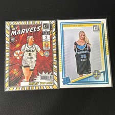 2025 Panini WNBA Donruss Hailey Van Lith Net Marvels & Rated Rookie 2 Card Lot
