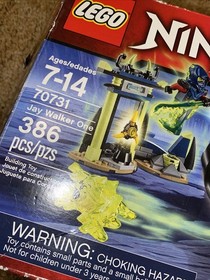 LEGO NINJAGO Jay Walker One (70731) Open Box Incomplete No Minifig 2 & 3 Complet