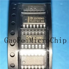 20PCS  TL074C  TLO74C  TL074CD  TL074CDR  SOP-14  Operational Amplifier IC