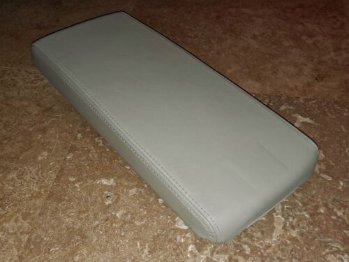 c 2006-2011 Cadillac DTS Rear Back Seat Folding Console Lid Rest Beige w/ Hinge