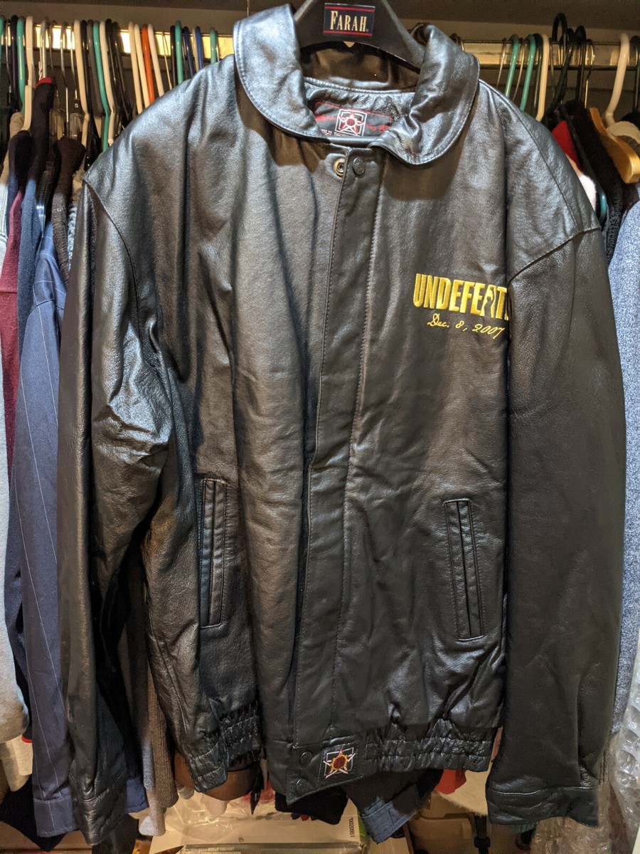 JH Mayweather v Hatton Leather Jacket (2007) RARE Adult