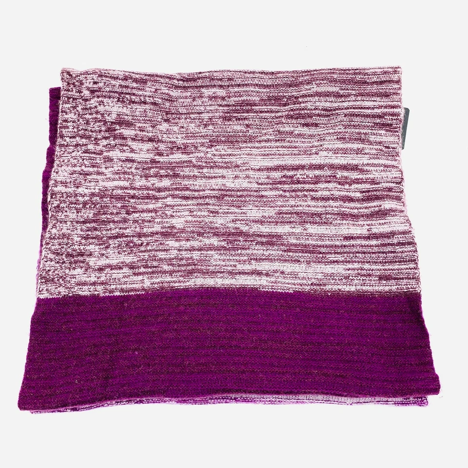 Bufanda halógena de cachemir y lana infinita magenta - venta al por menor $90 Foto 3 de 4