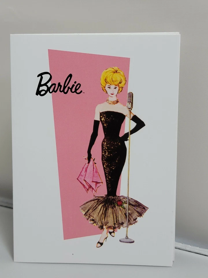 Cuadernos y sobres de moda Barbie tamaño pequeño - 20 tarjetas y 20 sobres NUEVO Foto 4 de 4